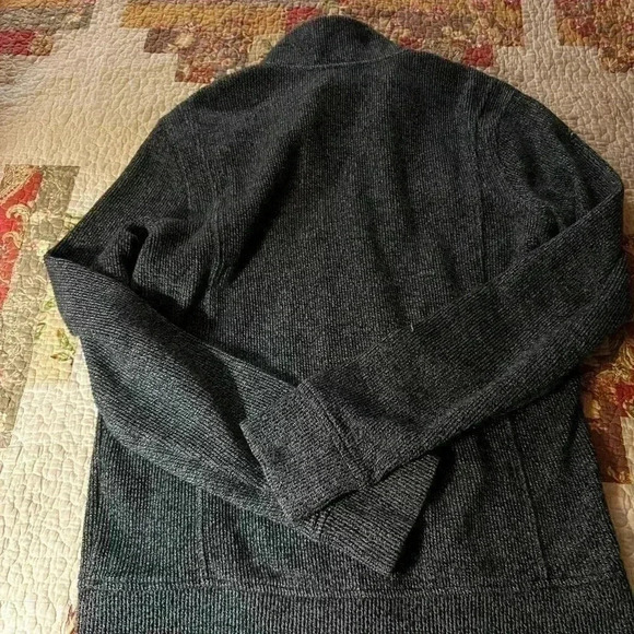 Marc Anthony Full Zip Sweater Men's Sz Sm Luxury Grey Designer Slim Fit Pockets - Picture 2 of 5